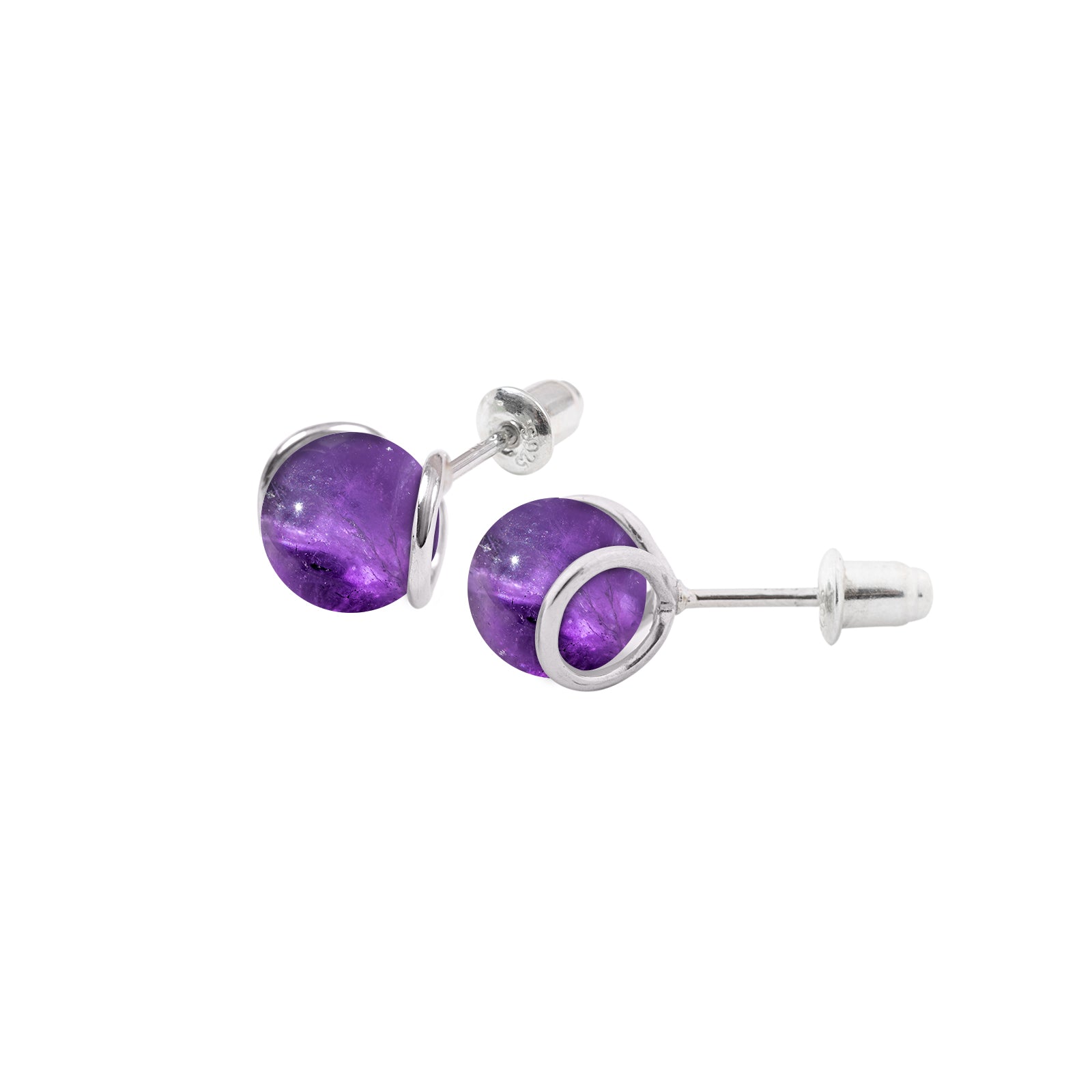 Boucles d'oreille puce Candy