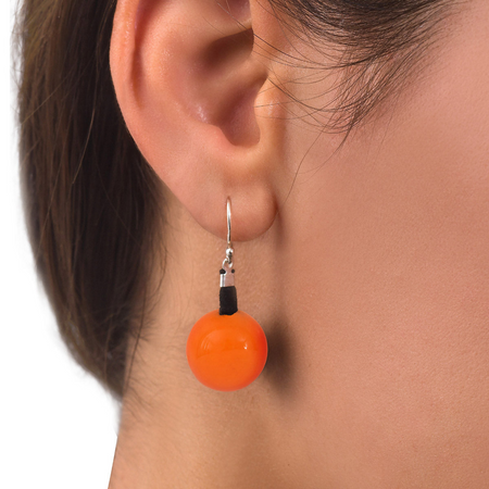 Boucles d'oreille « Le Orange »